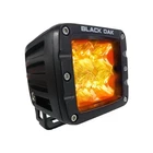 Black Oak 2" Amber Led Pod Light - Flood Optics Housing Pro Series 3.0 New. Price: $92.65.
