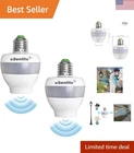 Eleding Radar Motion Sensor Light Socket Adapter Smart Dusk-to-dawn Control New. Price: $53.19.