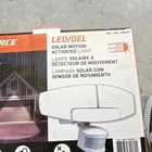 Sunforce Solar Motion Activated Led Flood Light Outdoor Model 1900548 New. Price: $37.50.