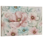 Simply Sweet Floral Canvas Wall Art Pink And Blue Tones New. Price: $36.99.