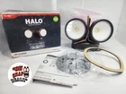 Halo FTR1740L Twin-head Bronze Outdoor Round Led Flood Light Open. Price: $34.95.