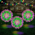 3 Pack Mardi Gras Solar Firework Lights 120 Led 8 Modes Waterproof Multicolor New. Price: $32.99.