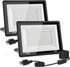 200W 22000LM Led Flood Outdoor IP66 Waterproof, Daylight White 2PACK New. Price: $109.90.