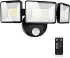 7500LM Led Security Motion Sensor Outdoor Lights, Adjustable 3 Head Fl New. Price: $31.24.