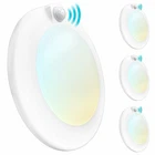 Luxrite 6IN Led Motion Sensor Ceiling Light Color Options 30S Timeout 4-PACK New. Price: $164.99.