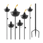 Zszmfh Home Garden Torch Set Of 6, Large Capacity 23.5OZ Outdoor Metal ... New. Price: $83.28.