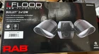 Rab BULLET2X12A Flood Kit 12W Cool Led 120V W/CU4 & Hood Bronze - New. Price: $90.00.
