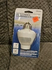 Westek MLC169BC Indoor 360 Degree Motion Activated Sensing Light Control, White New. Price: $19.03.