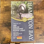 Hampton Bay 540LM Low Voltage Black Led Outdoor Flood Light Adjustable Color New. Price: $25.95.