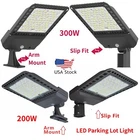 300W Led Parking Lot Lights With Photocell, 200W Commercial Area Street Lighting New. Price: $90.10.
