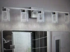 Yansun 33 In. 35W 5-LIGHT Brushed Nickel Crystal Led Integrated Vanity Open. Price: $75.95.