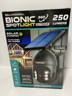 Bell & Howell Bionic Spotlight Extreme 250 Lumen Motion Sensor Led Solar New. Price: $15.75.