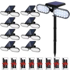 Emaner Motion Sensor Solar Lights Model YH0518-PIR Pack 40FT Range New. Price: $179.99.
