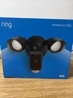 Ring Floodlight Cam Plus Wired Black Outdoor Wall Mounted Security New. Price: $85.00.