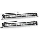 Nifeida 2PCS 14" Led 80W 14IN Light BAR(2 Pack), Cool White And Black New. Price: $44.16.