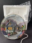 Thomas Kinkade Illuminated Cootages The Flagstone Path 3D Plate Light Up Used. Price: $20.00.