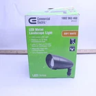 Commercial Electric Integrated Led Landscape Flood Light Bronze 14-WATT Open. Price: $18.60.