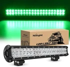 Nilight Led Bar 20 Inch 126W Spot Flood Combo Green Beam Off Road Lights New. Price: $45.99.
