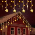 Vihose Christmas Snowflake And Icicle Lights Outdoor Led Curtain Waterp... New. Price: $30.22.