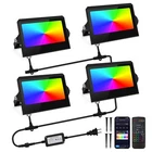 Yayza! Led Flood Lights Outdoor, 300W Equivalent Smart, Rgb Landscape Lightin... New. Price: $79.11.