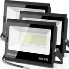 3 Pack 80W Led Flood Lights Outdoor Bright 24000LM Security IP66 New. Price: $101.99.