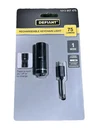 Defiant Rechargeable Keychain Flashlight Usb-c Black 75 Lumens Aluminum Led New. Price: $12.99.