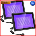 Yanycn 2 Pack 400W Led Lightblack Flood Outdoor Plug And Switch New. Price: $172.53.