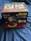 Motion Activated Regent 300WATT Halogen Floodlight Model MS188 Bronze Open. Price: $59.95.