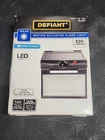 Defiant Solar Powered Motion Activated Flood Light 320 Lumens K40425 New. Price: $21.00.