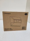 (2 Pack) Westinghouse Solar Led Fence Light SR58FA02A-08 New. Price: $15.16.