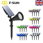 4PACKS Solar Led Flood Lamp Spotlights Outdoor Garden Wall Landscape Us New. Price: $62.99.