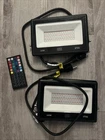 Onforu 50W Led Flood Light 2 Pack Super Bright Rgbw Color Used. Price: $40.00.