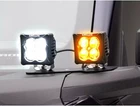 Zroadz Pillar Mounting Brackets W/ Two 3" White & Amber Led Cube Lights New. Price: $444.50.