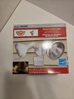 Heath Zenith 180 Degree Motion Security Light White SL-5412-WH-C Open Box. Price: $30.00.