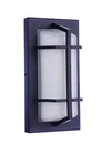 Textured Black One Light Outdoor Bulkhead From The Rectangular New. Price: $117.00.