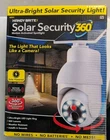 Handy Brite Solar Security 360 Degree Motion Activated Spotlight Open. Price: $21.99.