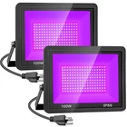 2 Pack 100W Led Light, Flood With Plug, IP66 Waterproo... New. Price: $93.98.