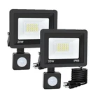 Motion Sensor Flood Light Outdoor, 20W Plug In With 4.9FT... New. Price: $41.99.