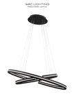 Wac Lighting Orbit 32" Led Abstract Ring Chandelier MODEL:PD-48932-BK Open. Price: $299.00.
