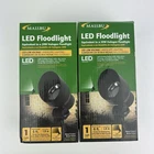 Lot Of 2 Malibu Low Voltage Floodlight Led Landscape Garden Lighting 6W, New Open. Price: $44.99.