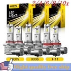 12/6X H11+9005+9006 Combo Led Headlight 400W 72000LM High/low Beam 6500K Bulbkit New. Price: $144.39.