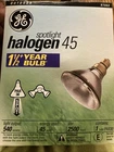 Case Of 6 Halogen Spotlight Outdoor 45-WATT 17479 1.5YR 540-LUMENS 2500 Hr Open. Price: $40.00.