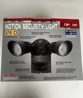 Motion Security Light Led Eco-star 20W 1640 Lumens New. Price: $15.00.