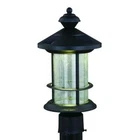 15" Black Light Sensor Pathway Garden Solar Led Post Seeded Glass Shade New. Price: $162.99.