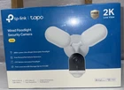 Tp-link Tapo 2K Qhd Floodlight Camera Outdoor Surveillance Security Wired TC53 New. Price: $80.00.