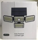 2 Pcs Solar Powered Led Wall Light Mokot Open. Price: $25.00.