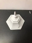 Heath Zenith HZ-4192-WH-G Motion Sensor Outdoor Wall Sconce, White, Light Used. Price: $67.94.