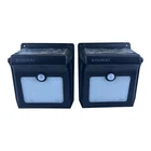 2 Zookki Solar Powered Motion Sensor Lights Outdoor Waterproof Led Cold White New. Price: $12.14.