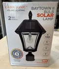 Gama Sonic Baytown Ii Black Outdoor Solar Led Landscape Post Light (105B033) New. Price: $79.87.