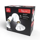 Globe Twin Head Automatic Dusk Dawn Security Flood Spotlight, Outdoor New. Price: $10.00.